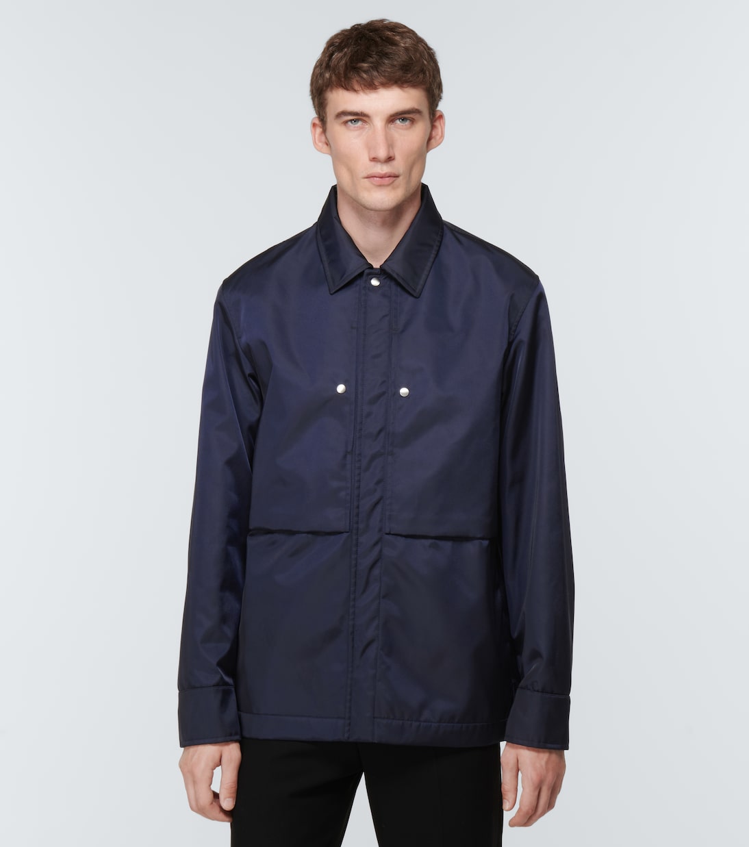 Chaqueta en sarga de nylon | Jil Sander