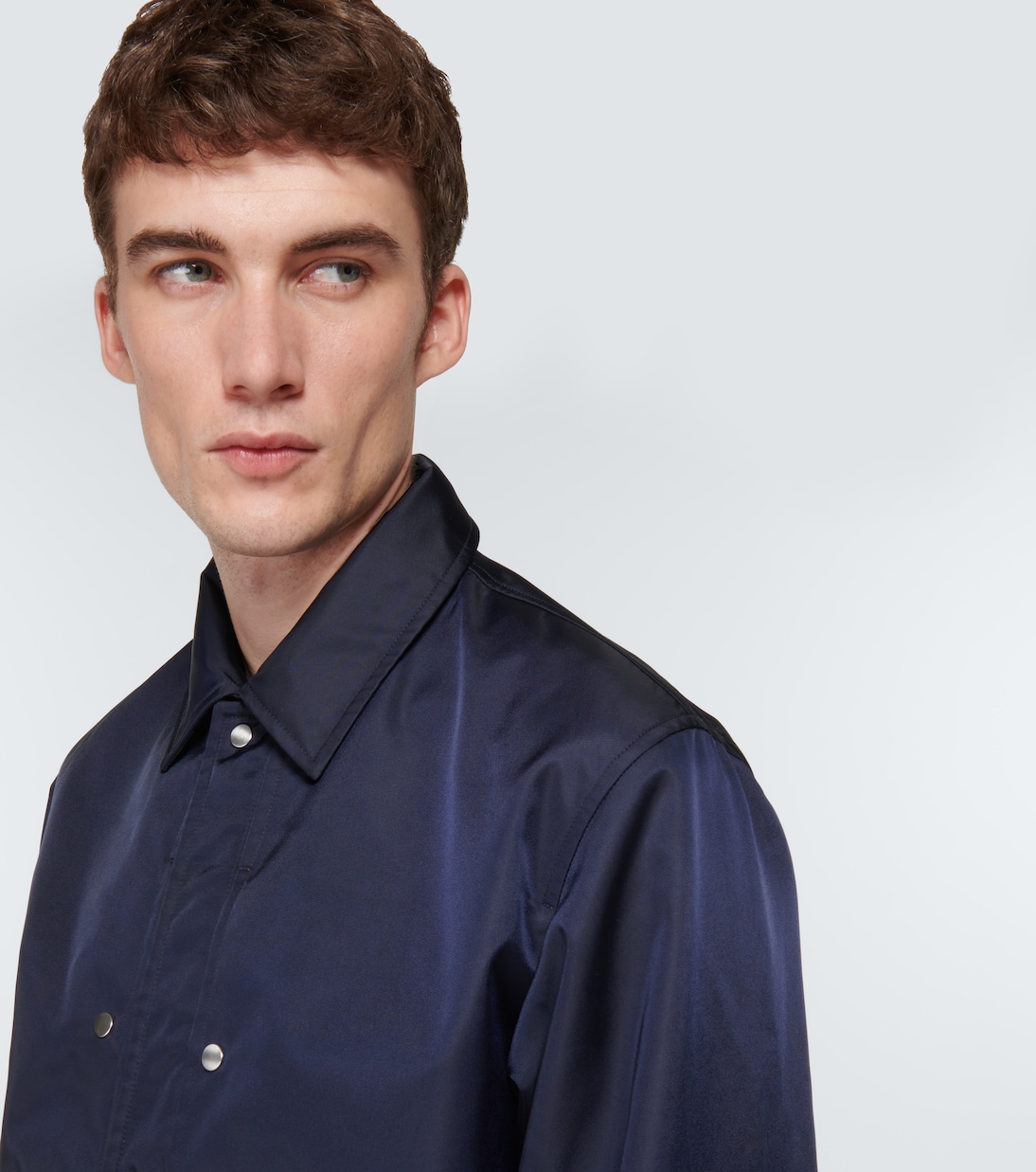 Chaqueta en sarga de nylon | Jil Sander