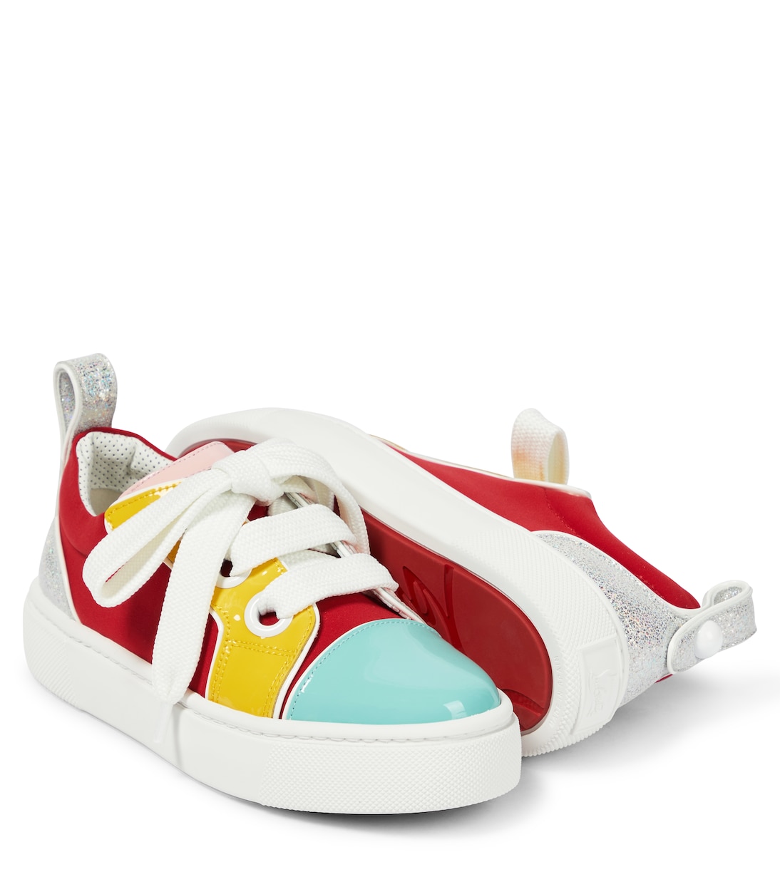 Patent leather sneakers | Christian Louboutin Kids