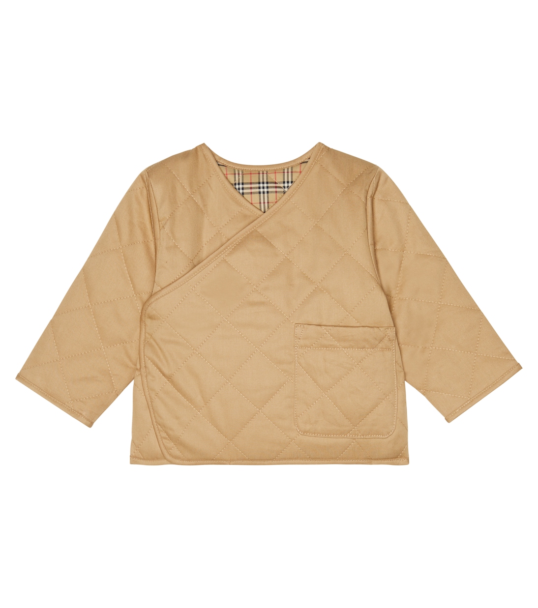 Baby Vintage Check reversible jacket | Burberry Kids