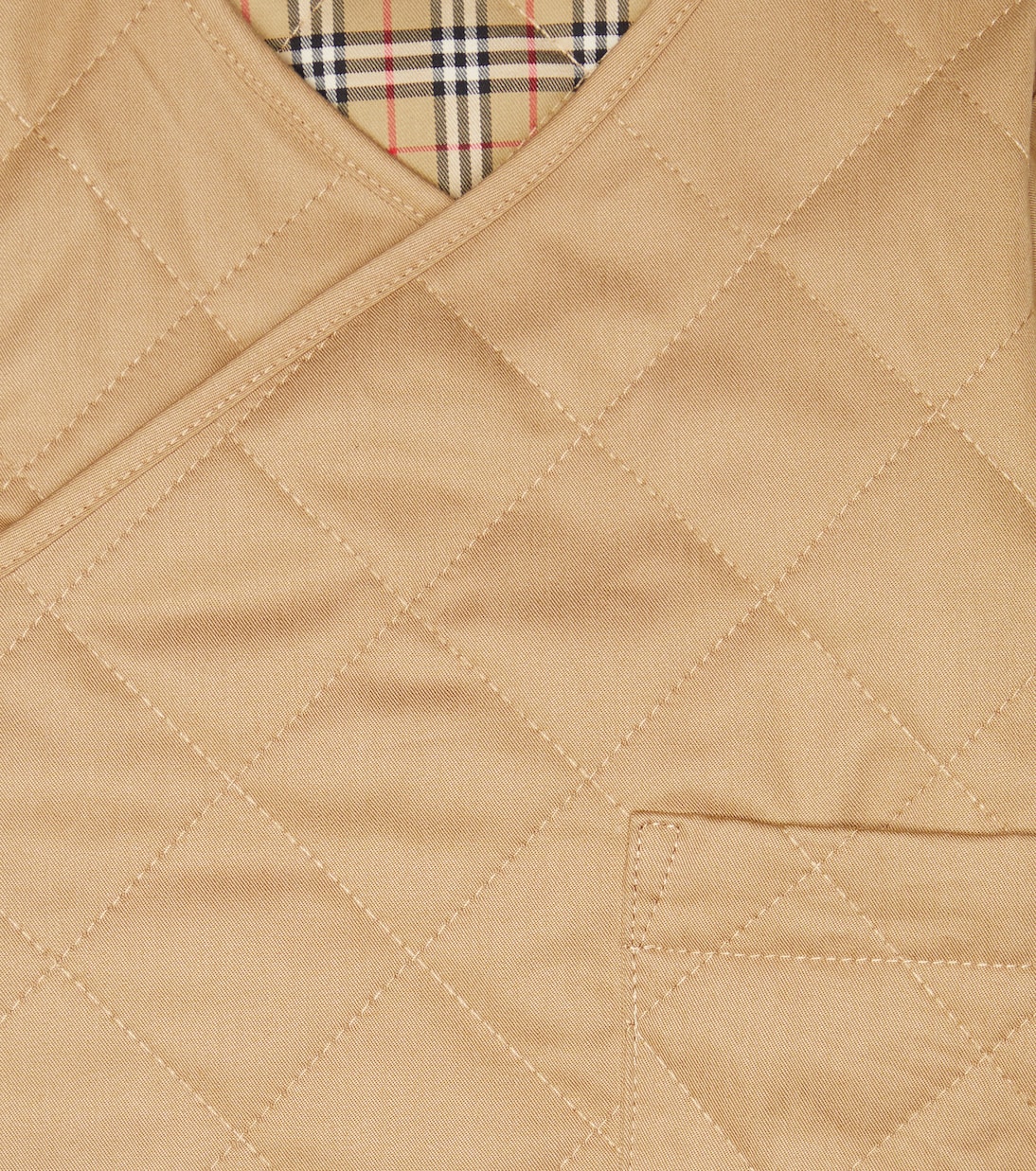 Baby Vintage Check reversible jacket | Burberry Kids