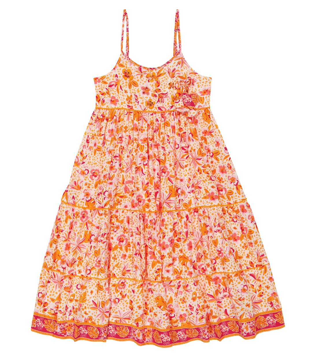 Bedrucktes Kleid Pippa | Poupette St Barth Kids