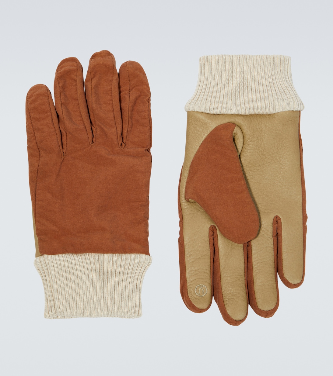 Guanti con inserti in pelle | Undercover