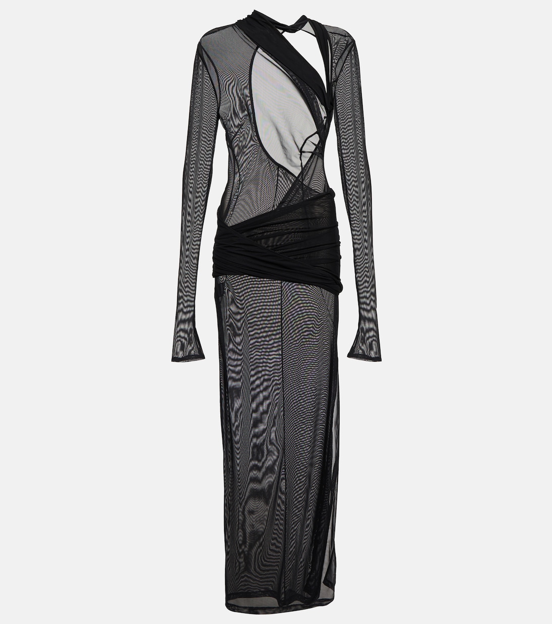La Robe Piombone tulle maxi dress | Jacquemus