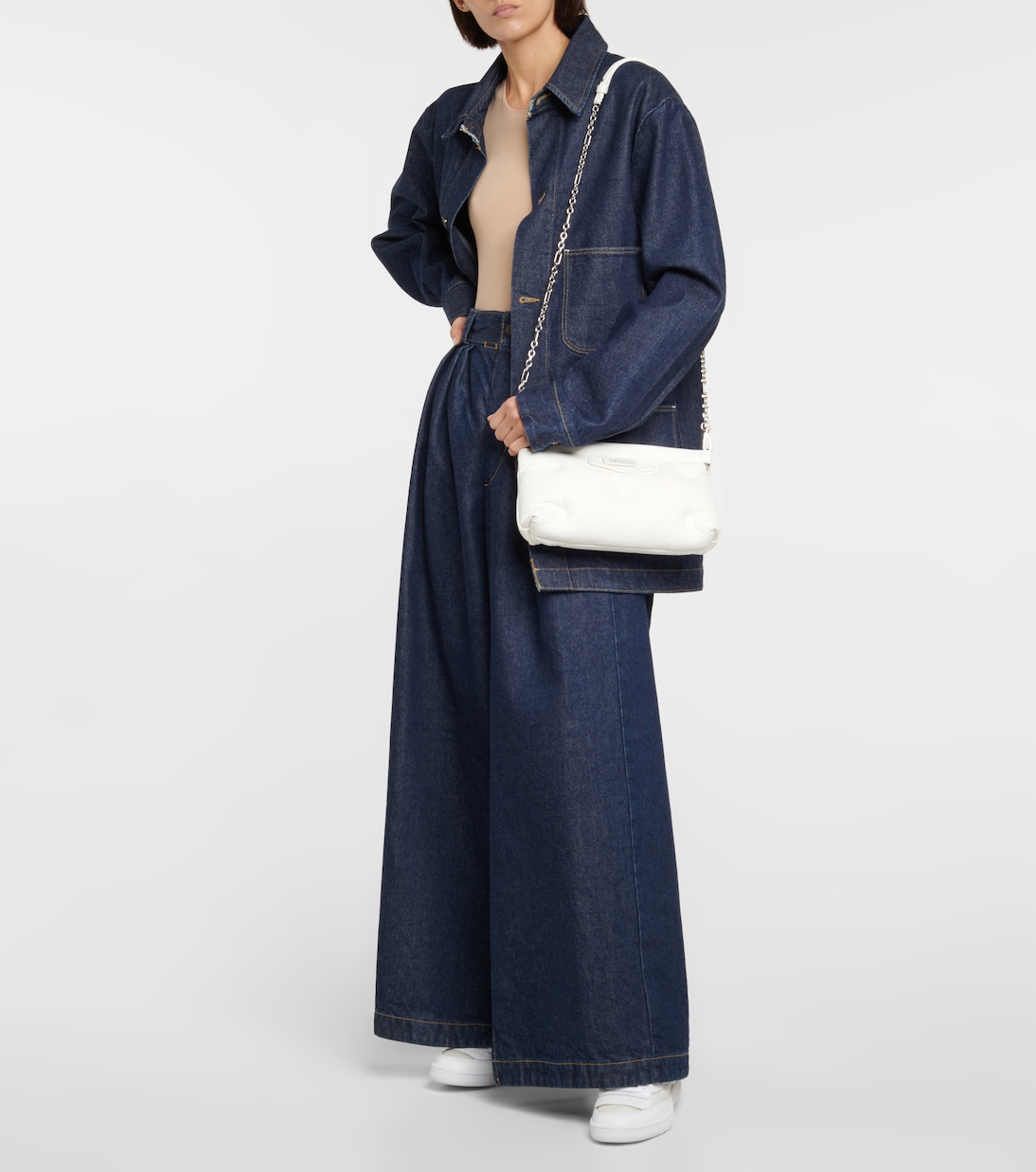 Clutch Glam Slam Red Carpet aus Leder | Maison Margiela