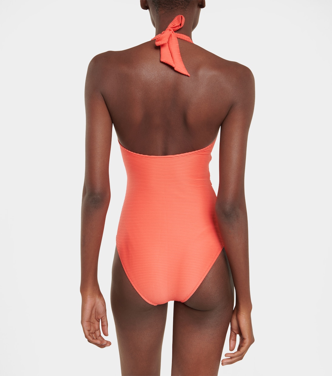Morrocan Sands ribbed swimsuit | Heidi Klein