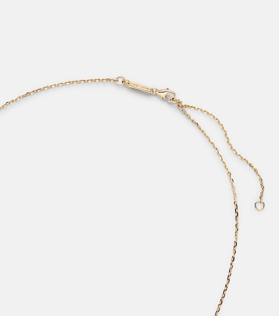 Collana in oro 18kt con zaffiri, design moderno per giovani trendsetter