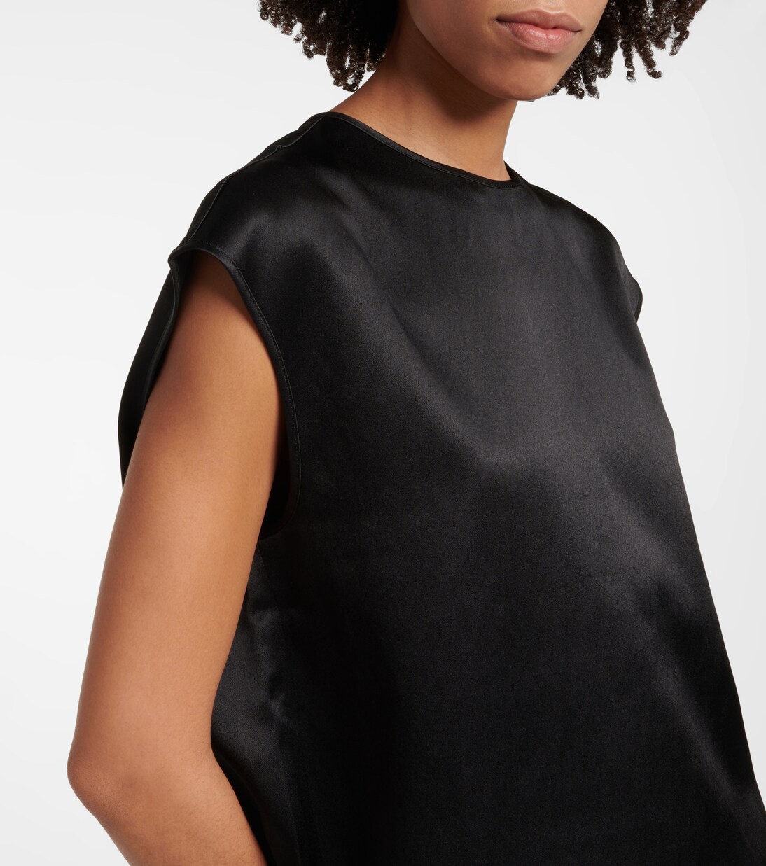Dasha silk top | Asceno