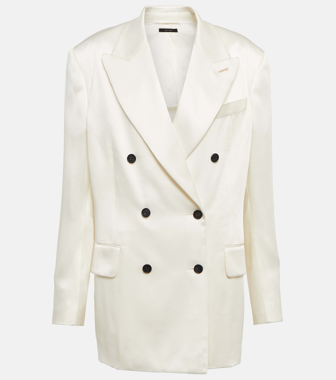 Blazer doppiopetto in raso | Tom Ford