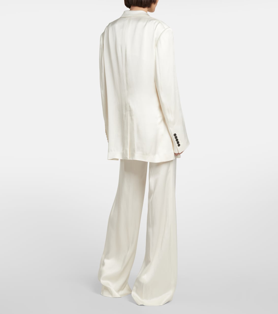 Blazer doppiopetto in raso | Tom Ford
