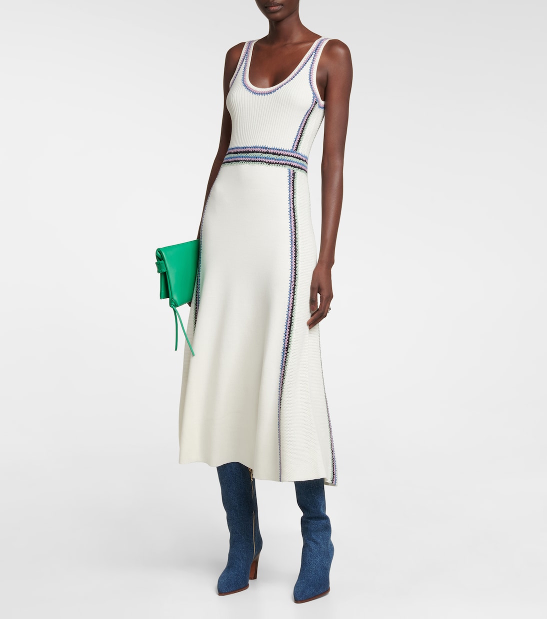 Botas altas Oli en denim | Chloé