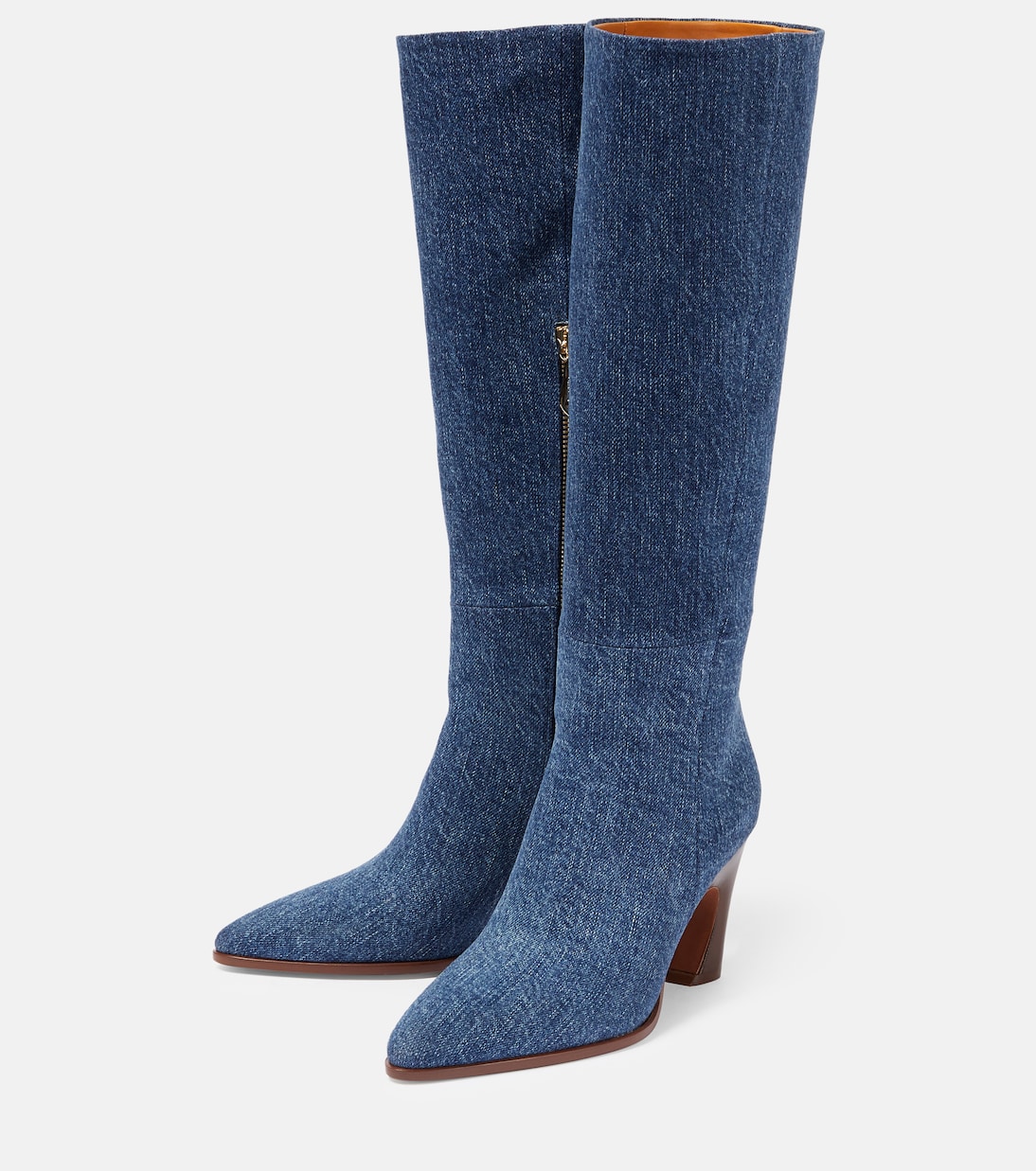 Botas altas Oli en denim | Chloé