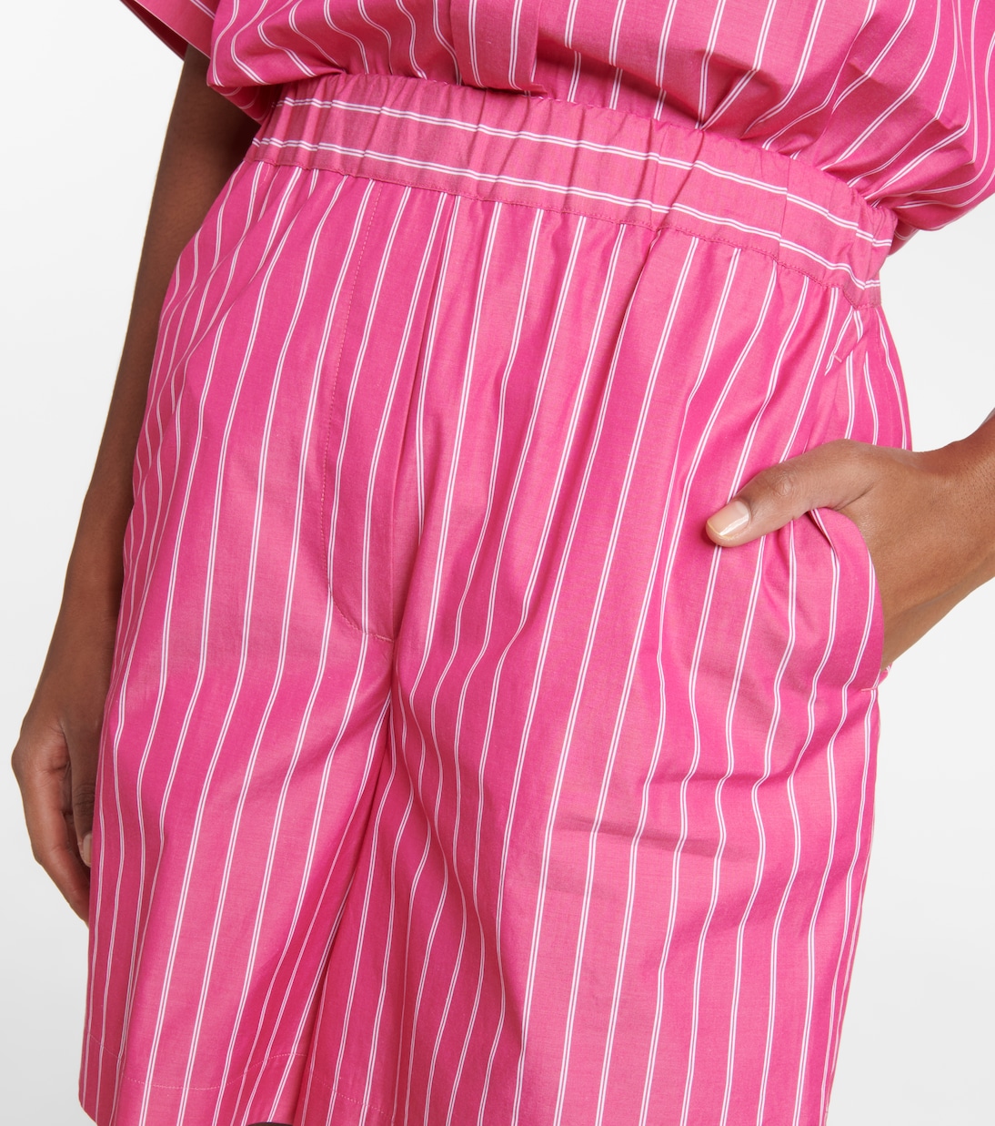 Leisure - Shorts Vezzo in cotone a righe | Max Mara