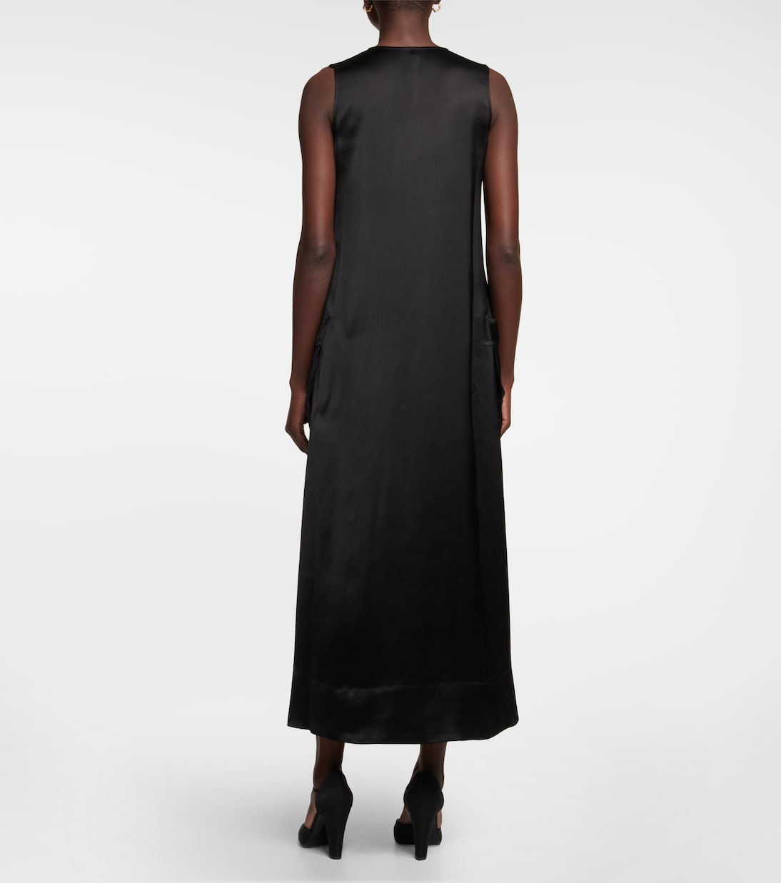 Satin midi dress | Toteme
