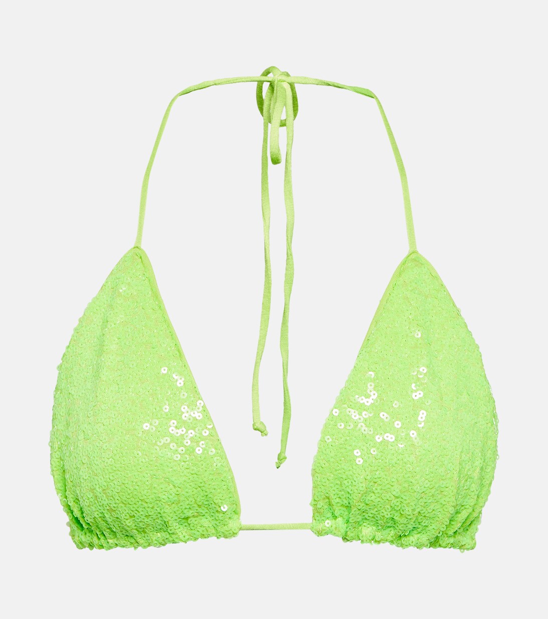 Haut de bikini à sequins | Norma Kamali