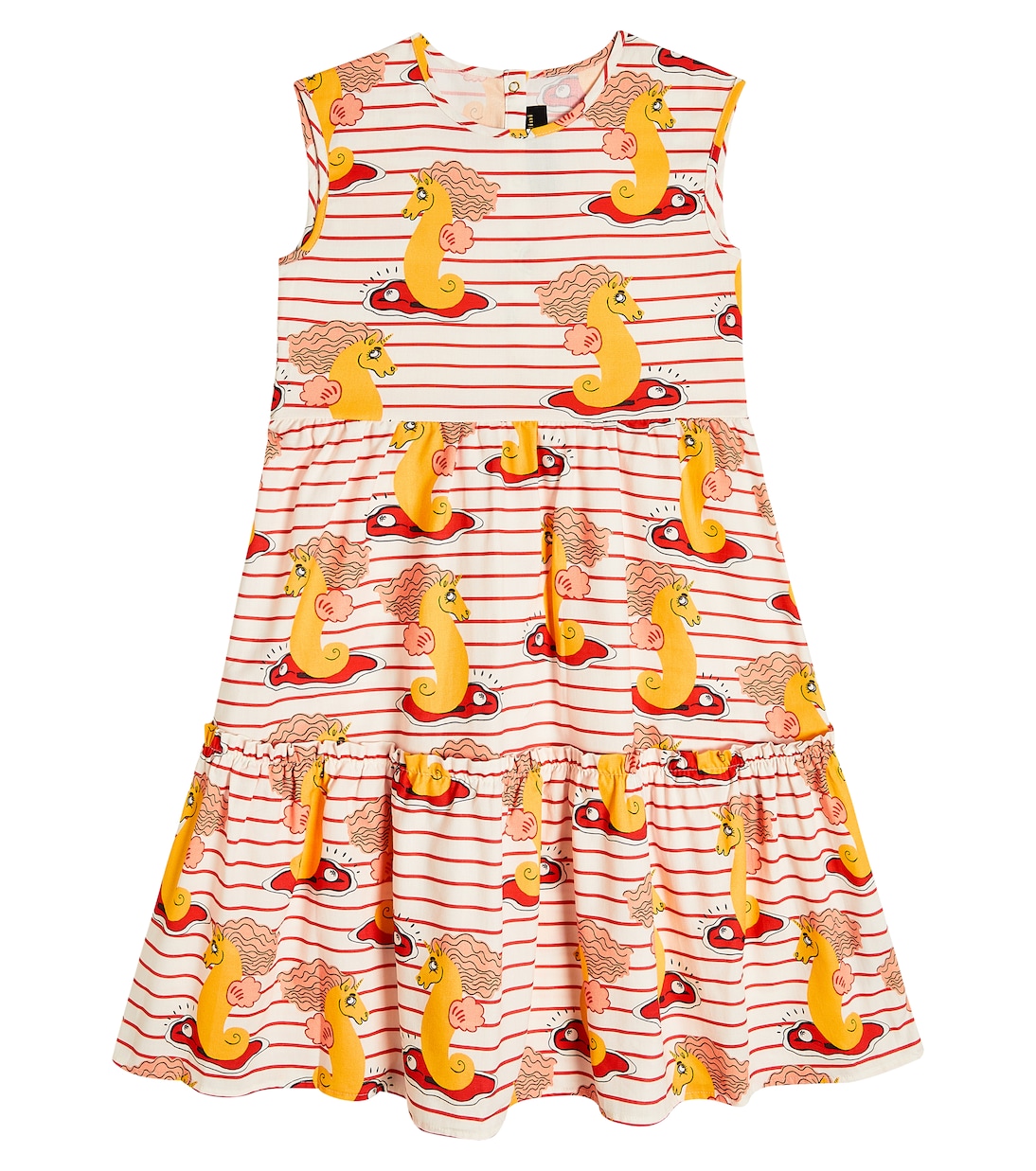 Robe imprimée en coton | Mini Rodini