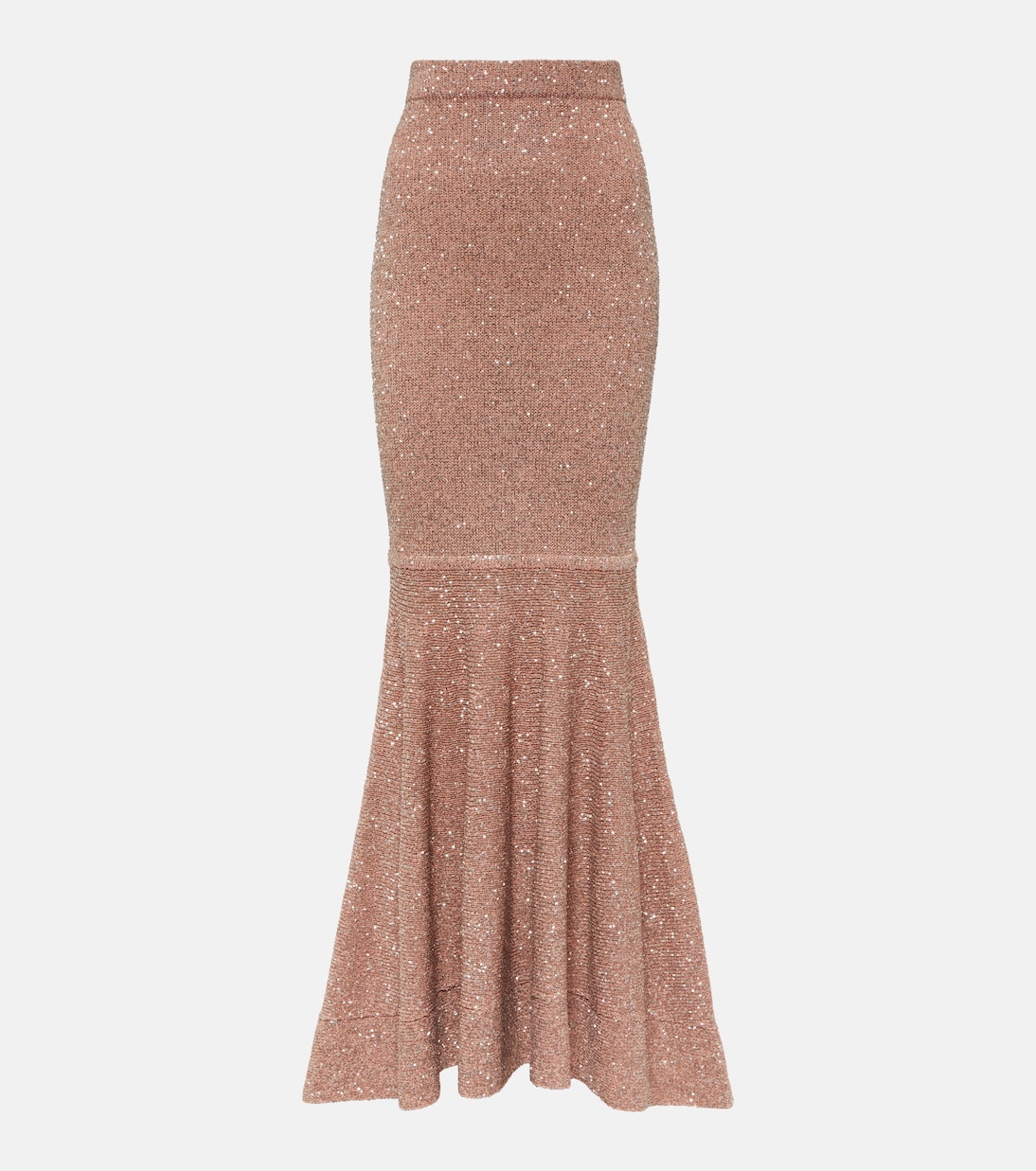 Gonna lunga Kasou in maglia lamé | Altuzarra