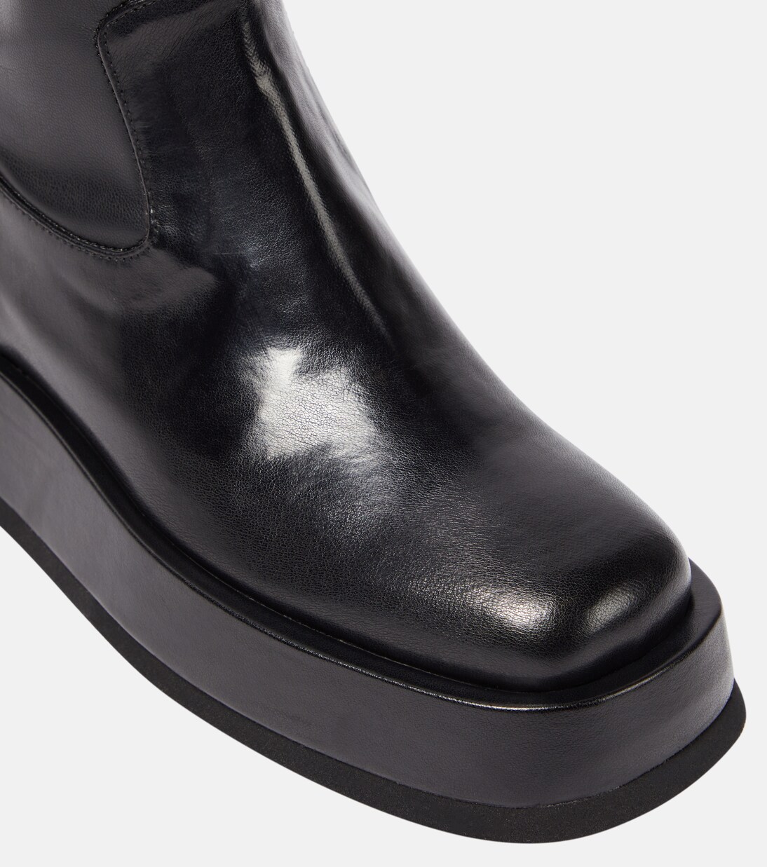 Stivaletti in similpelle con plateau | Gia Borghini