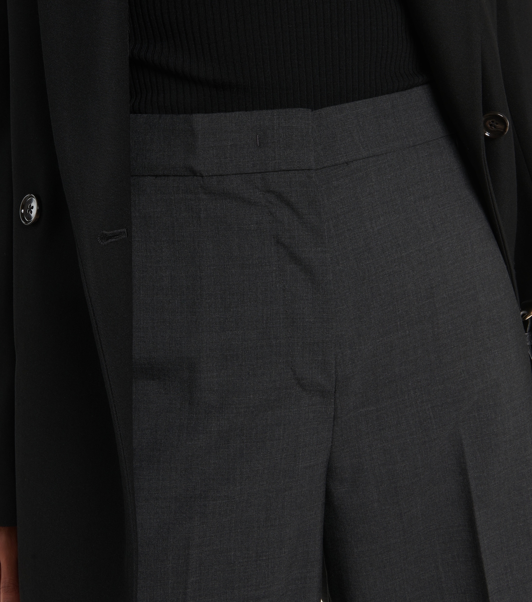 Pantalon ample Mendoza en laine vierge | Max Mara