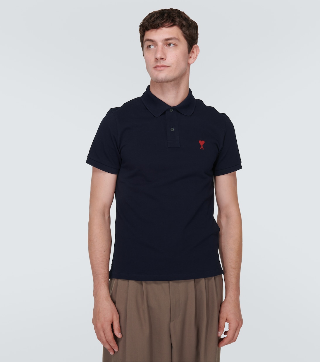 Polo Ami de Cœur de piqué de algodón | Ami Paris