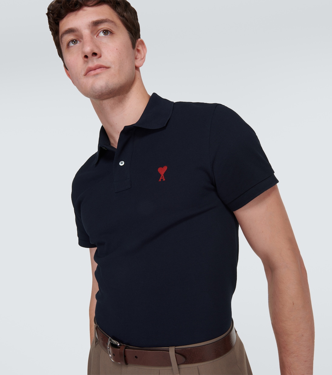Polo Ami de Cœur de piqué de algodón | Ami Paris