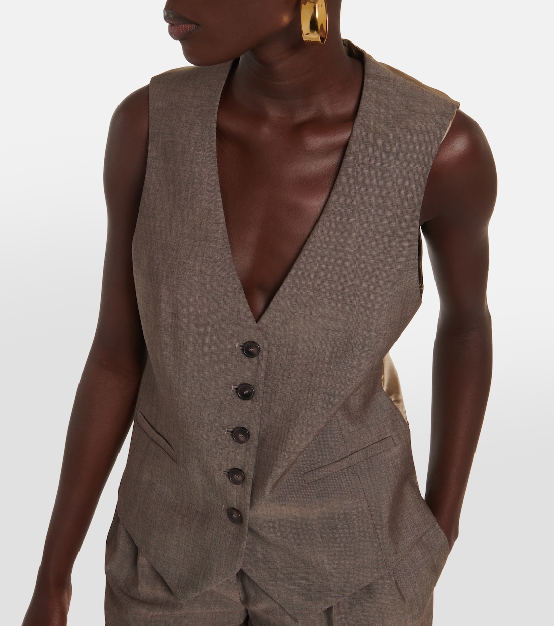 Gilet Kinglake in lana e mohair | Joseph