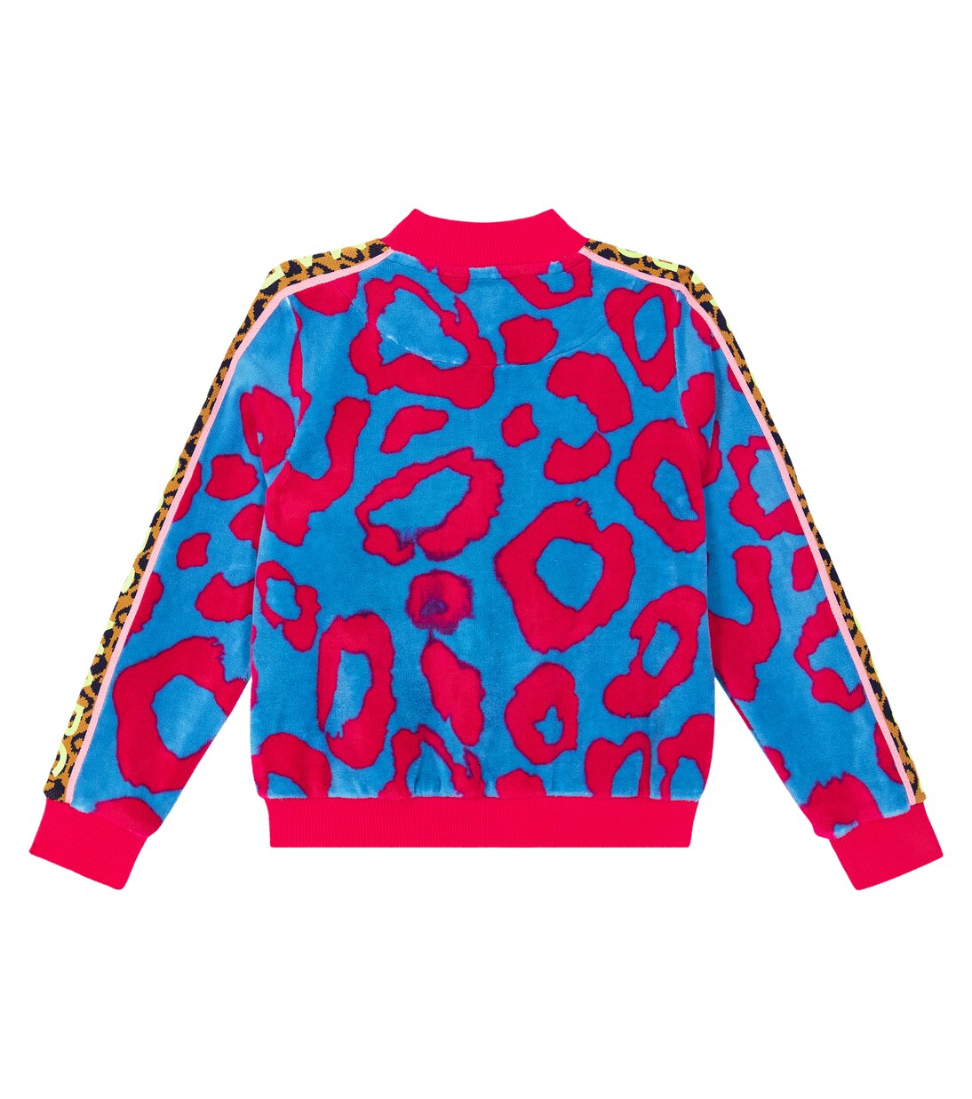 Leopard-print cotton-blend track jacket  | Marc Jacobs Kids