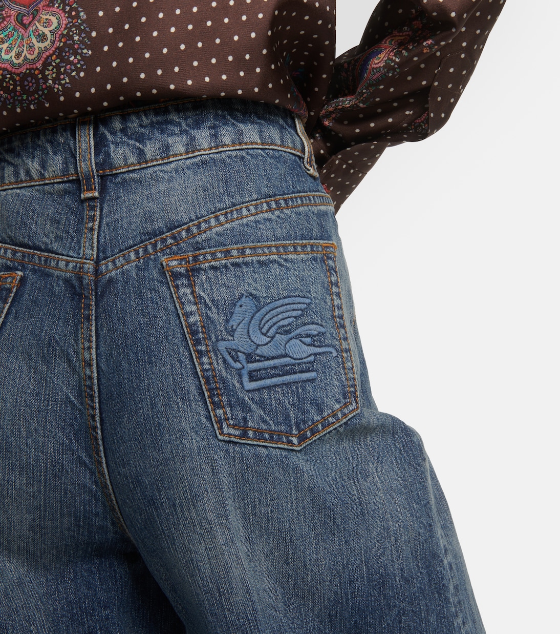 Jean ample à taille haute | Etro