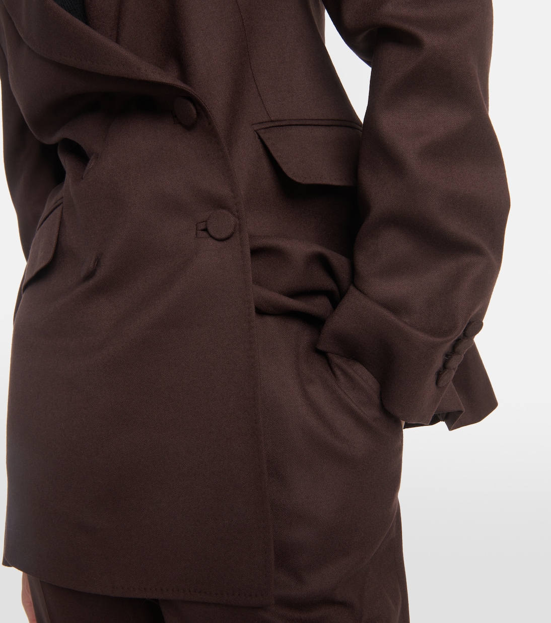 Stephanie double-breasted wool blazer | Gabriela Hearst
