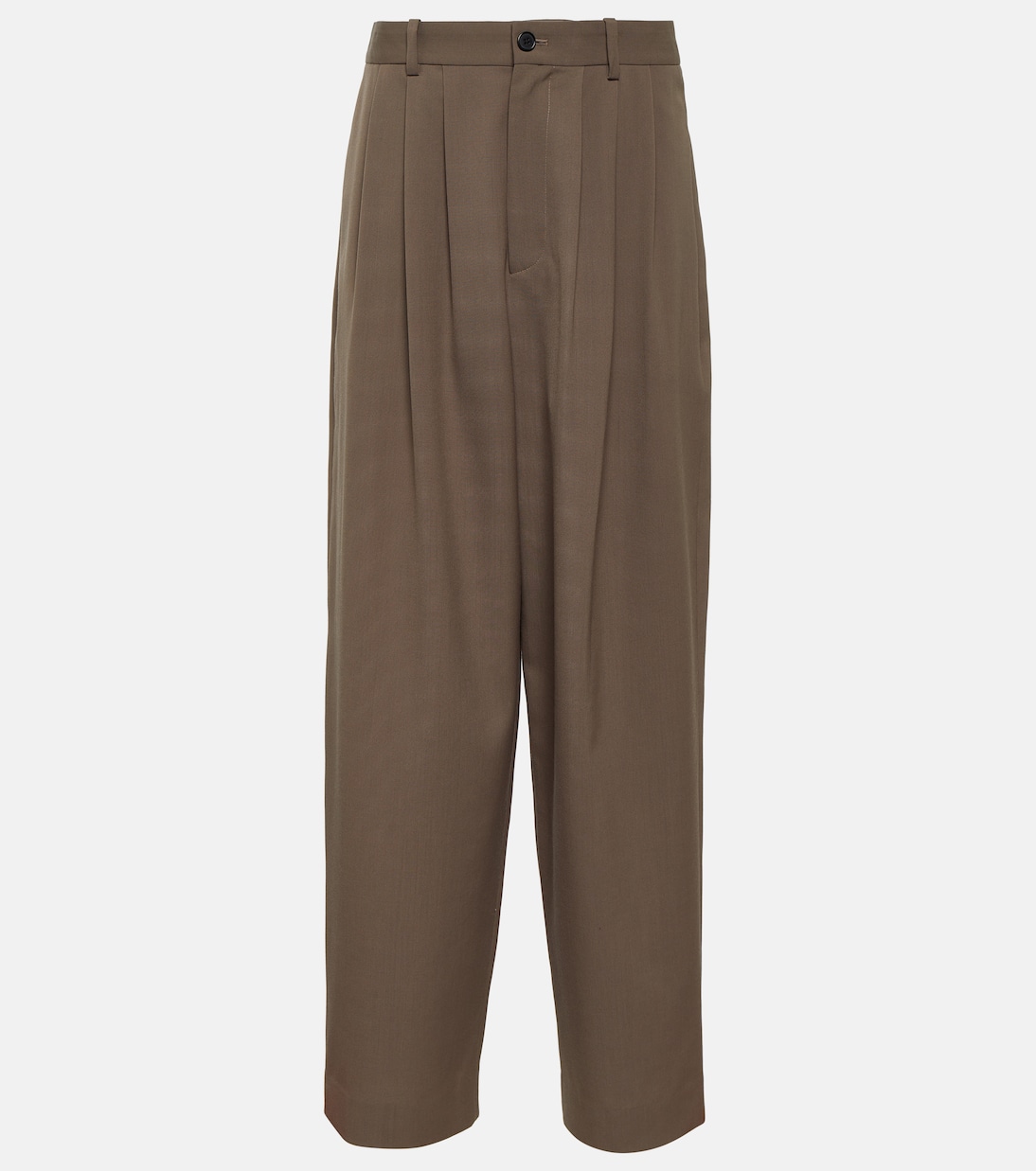 Pantaloni Rufos a gamba larga in twill | The Row