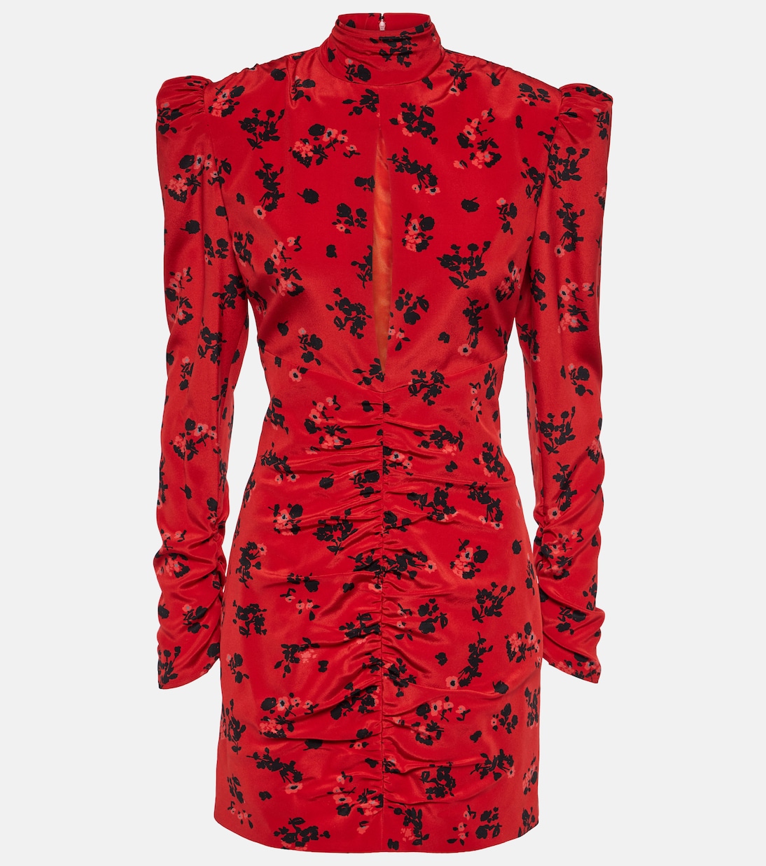 Floral silk minidress  | Alessandra Rich
