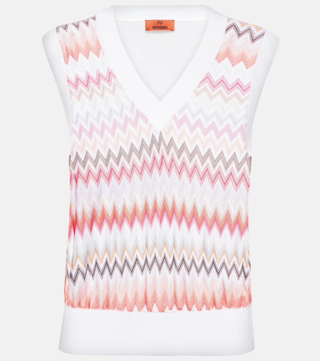 Top aus Häkelstrick | Missoni