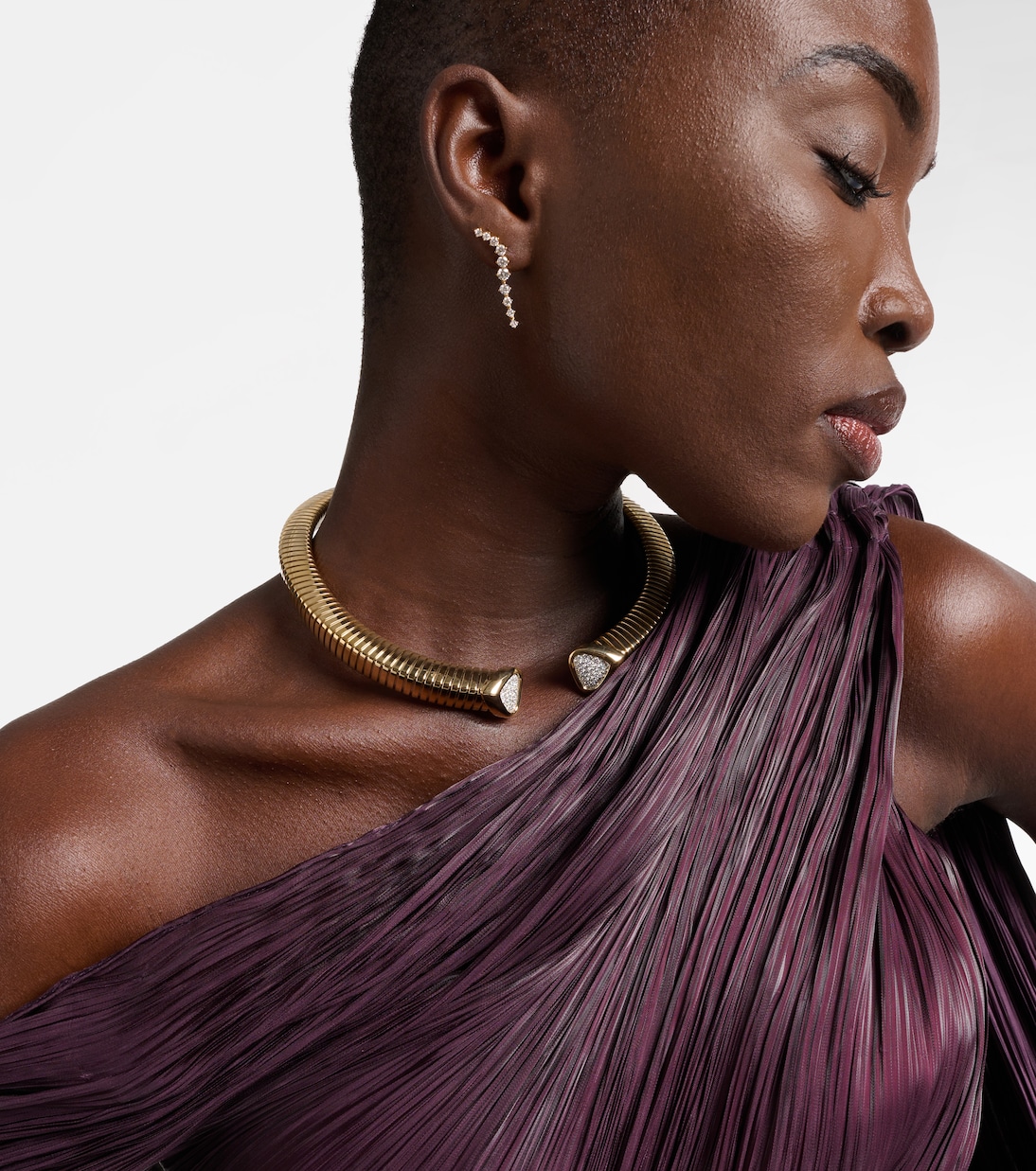 Collier Trisola en or 18 ct et diamants | Marina B