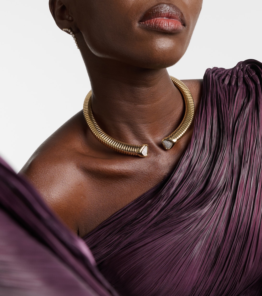 Collier Trisola en or 18 ct et diamants | Marina B