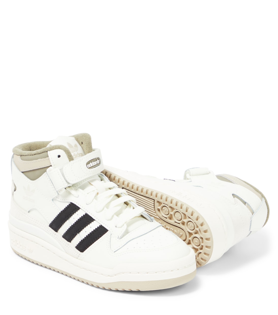 Forum Mid 레더 스니커즈 | Adidas Originals Kids