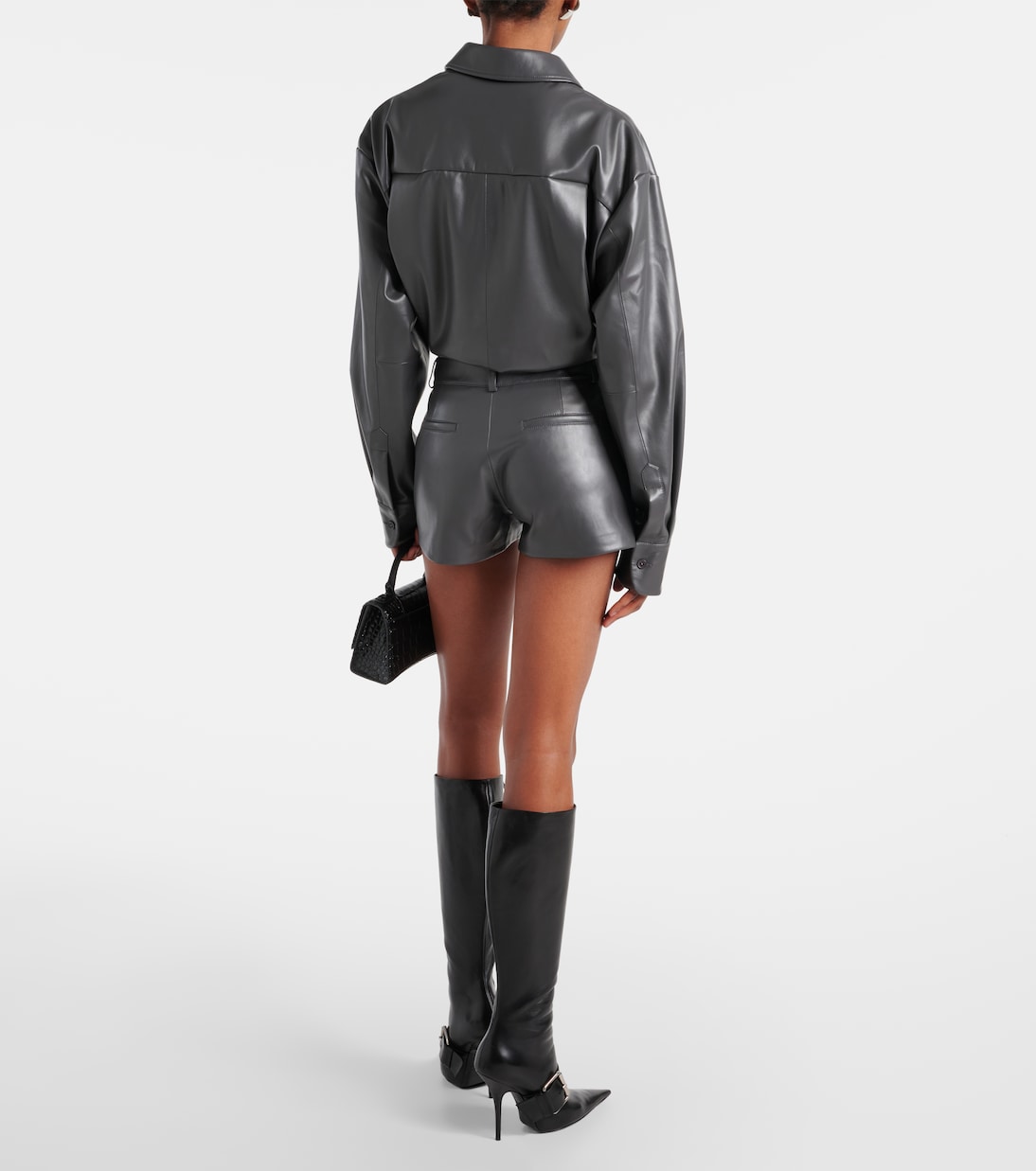 Shorts Kate in similpelle | The Frankie Shop