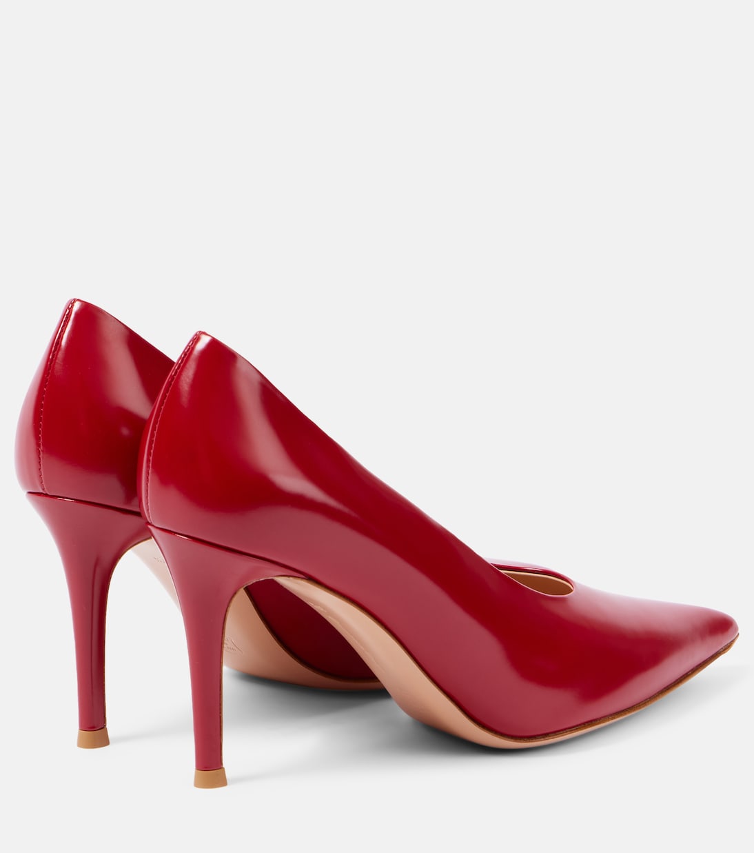 Escarpins Robbie 85 en cuir verni | Gianvito Rossi