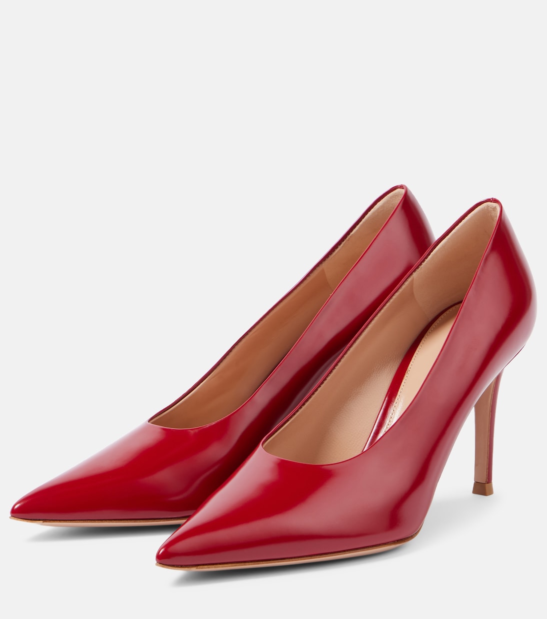 Escarpins Robbie 85 en cuir verni | Gianvito Rossi