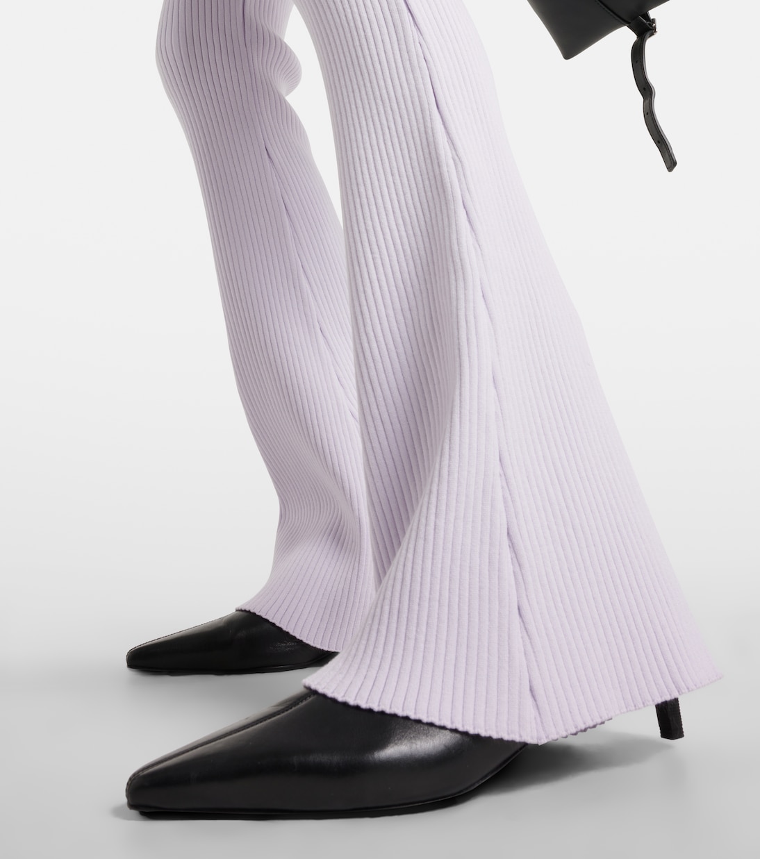 Pantaloni flared Reedition a coste | Courrèges