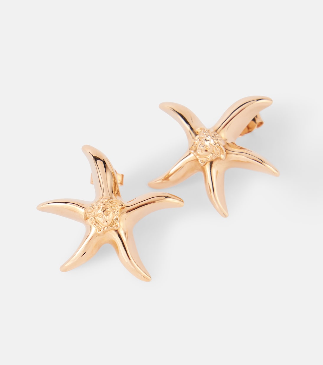 Barocco Sea logo earrings | Versace