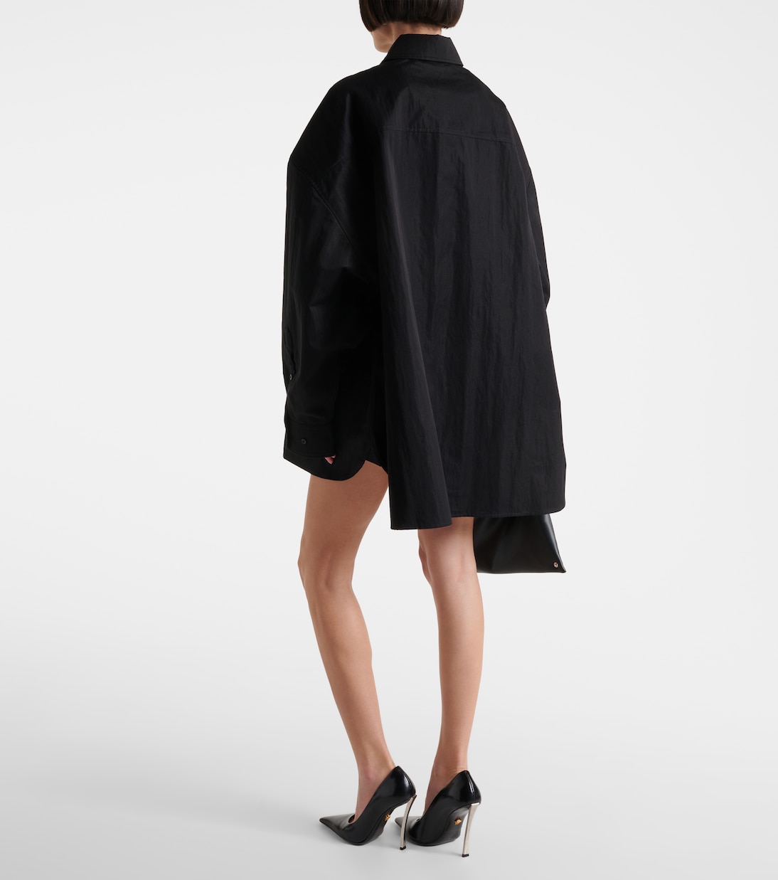 Camicia oversize in drill | Wardrobe.NYC