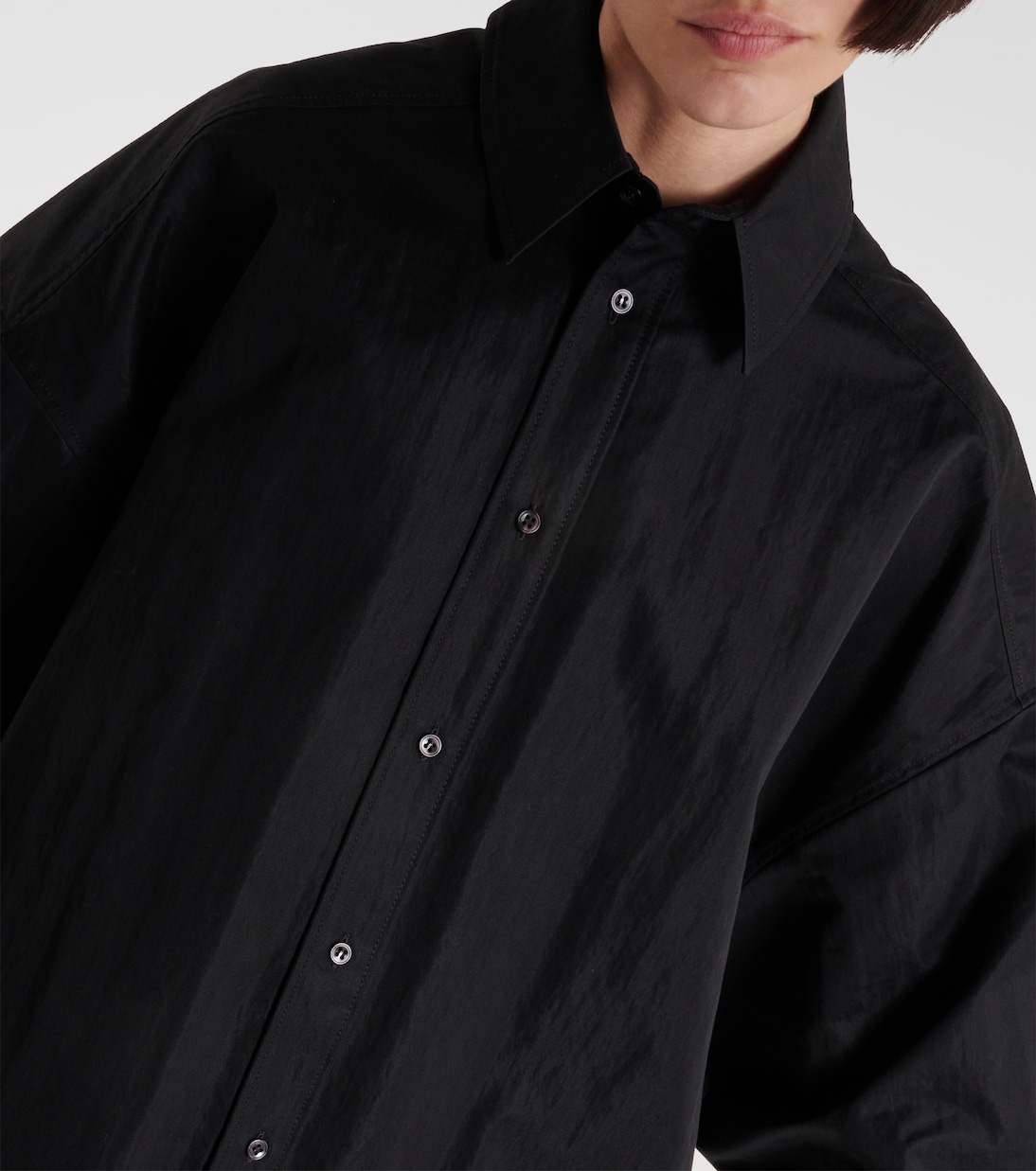 Camicia oversize in drill | Wardrobe.NYC