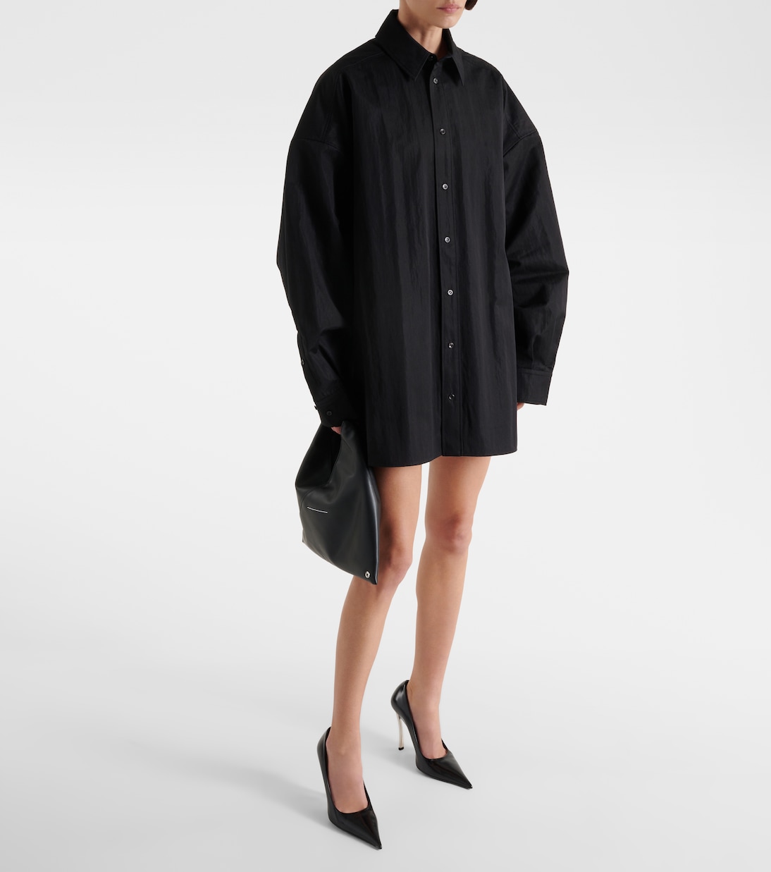 Camicia oversize in drill | Wardrobe.NYC