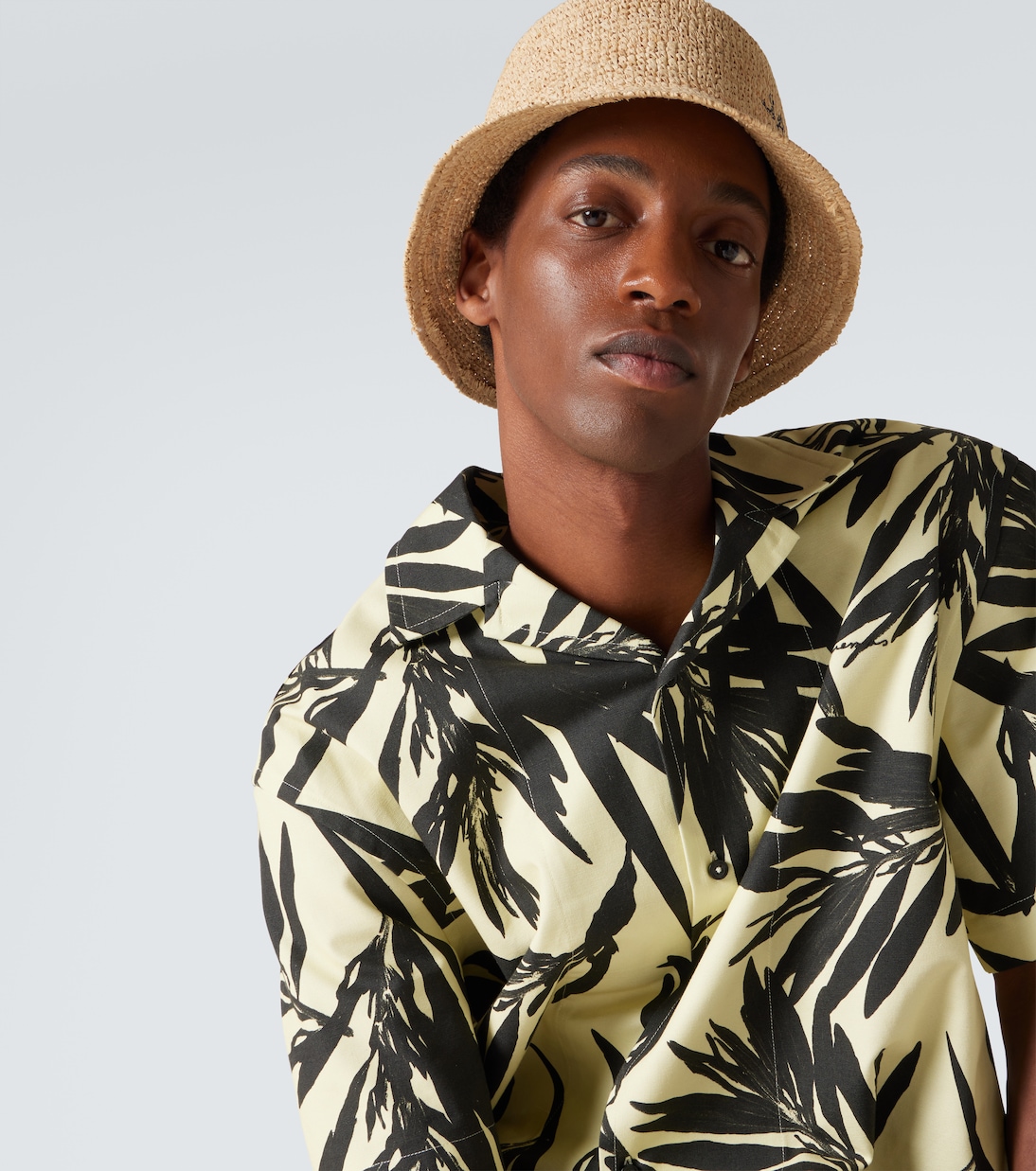 Sombrero de pescador Le Bob Pesco de rafia | Jacquemus