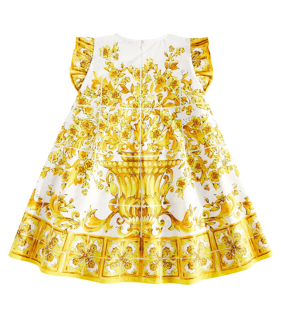 Abito in cotone con stampa | Dolce&Gabbana Kids