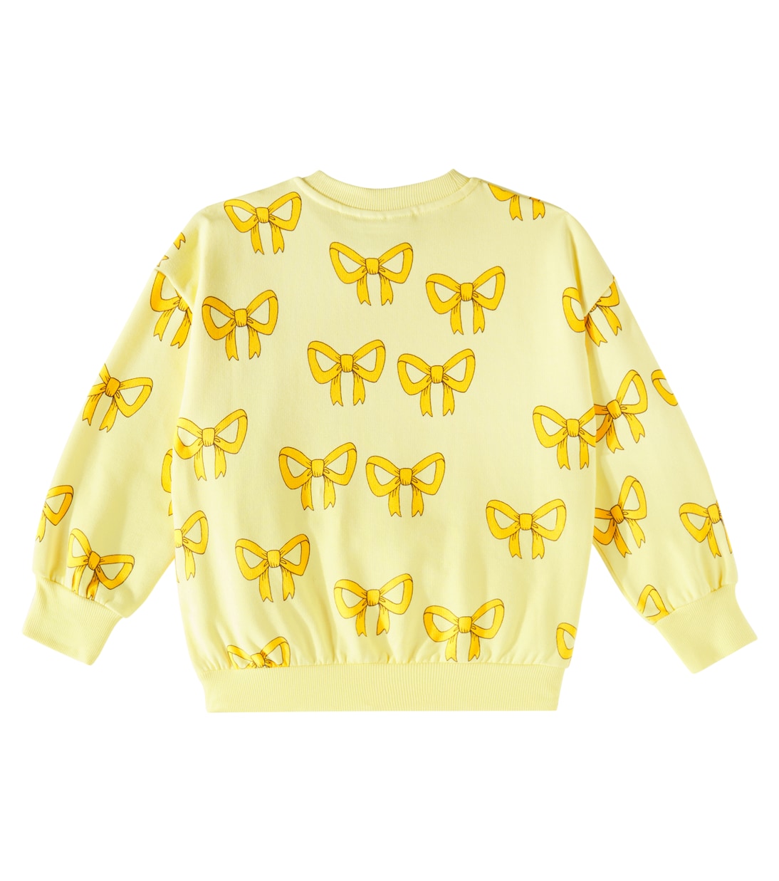 Sudadera Bow de jersey de algodón | Mini Rodini