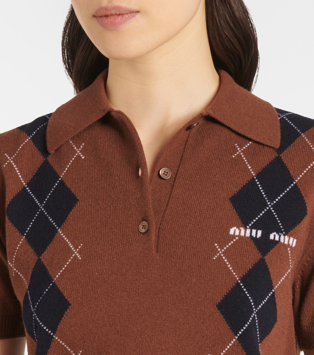 Polo in cashmere | Miu Miu