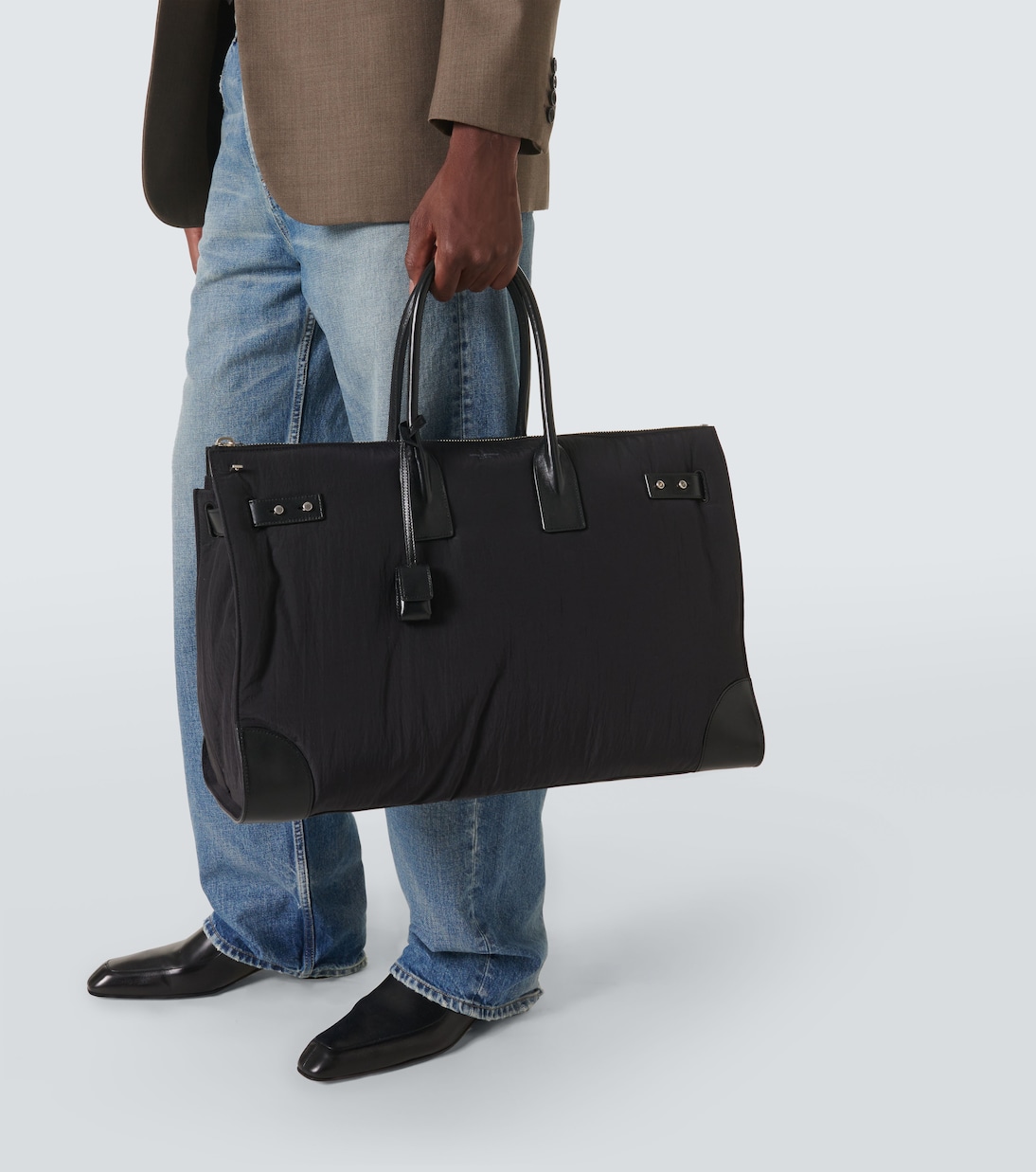 Tote Sac De Jour 48H mit Leder | Saint Laurent
