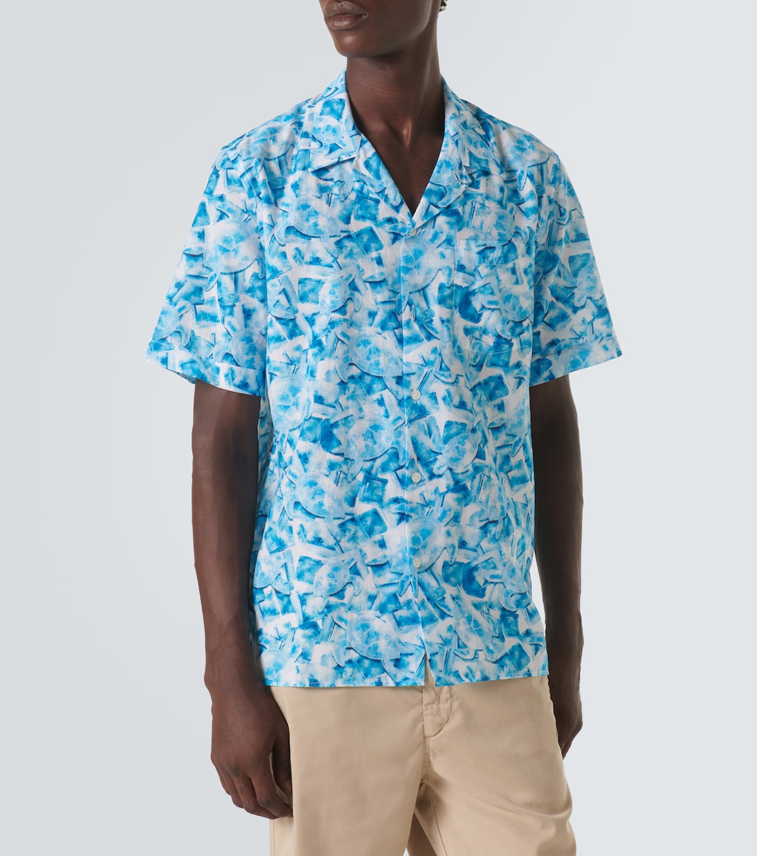 Camicia bowling Charli in cotone e seta | Vilebrequin