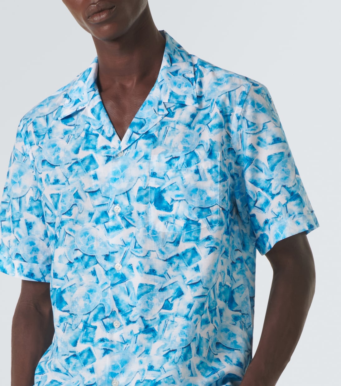 Camicia bowling Charli in cotone e seta | Vilebrequin